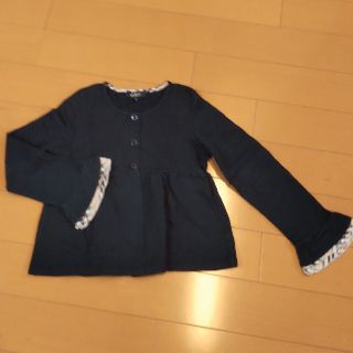 イーストボーイ(EASTBOY)の美品【イーストボーイ】ベルスリーブカーデ　130(カーディガン)