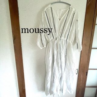 マウジー(moussy)の2way刺繍ワンピース/moussy(ロングワンピース/マキシワンピース)