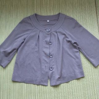 ユニクロ(UNIQLO)のジャージ素材ジャケット(ノーカラージャケット)