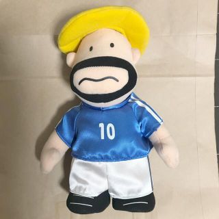 値下げしました！カールおじさん(サッカーVer.10番)非売品(キャラクターグッズ)