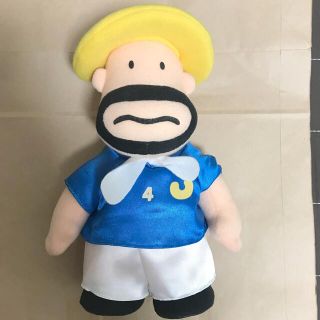 値下げしました！カールおじさん(サッカーVer.4番)(キャラクターグッズ)