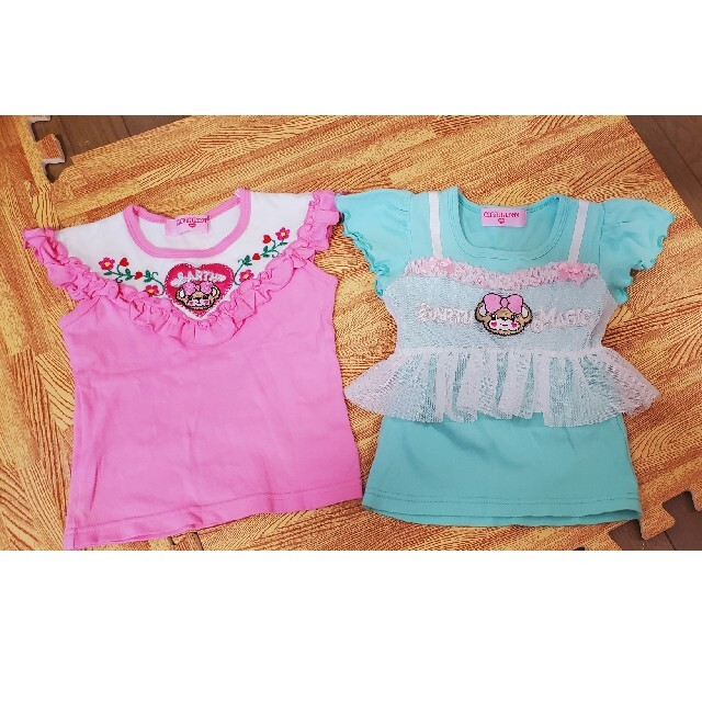 EARTHMAGIC(アースマジック)のアースマジック100セット キッズ/ベビー/マタニティのキッズ服女の子用(90cm~)(Tシャツ/カットソー)の商品写真