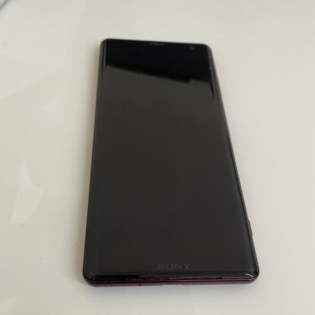 SONY(ソニー)のau SOV39 Xperia XZ3 ジャンク扱い スマホ/家電/カメラのスマートフォン/携帯電話(スマートフォン本体)の商品写真