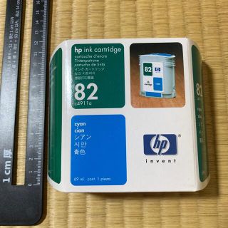 ヒューレットパッカード(HP)の純正　HP c4911a インクカートリッジ　82 シアン　新品　青色(オフィス用品一般)