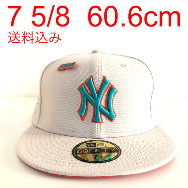 New Era Cap ツバ裏オレンジ 5/8 ニューエラ ヤンキース キャップ