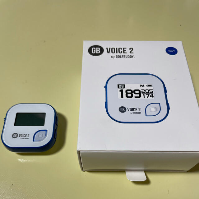 GOLFBUDDY GB VOICE2 BLUE 音声型 GPS 距離測定器 - その他