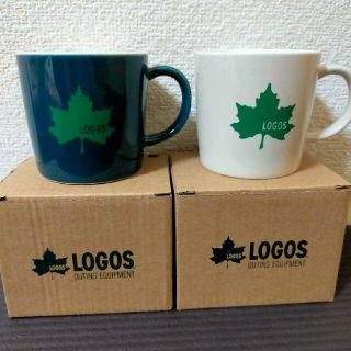 ロゴス(LOGOS)のLOGOS　マグカップ　２個セット(グラス/カップ)