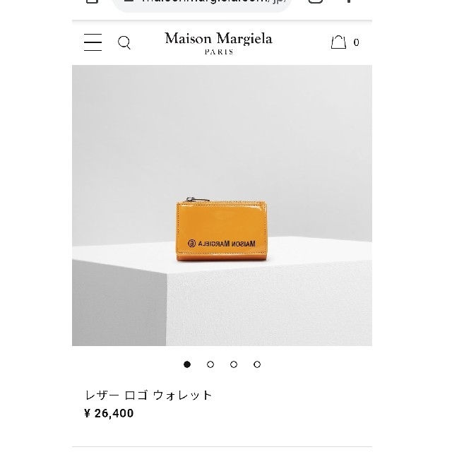 MM6(エムエムシックス)の新品未使用　MM6　メゾンマルジェラ　反転ロゴ　ミニウォレット レディースのファッション小物(財布)の商品写真