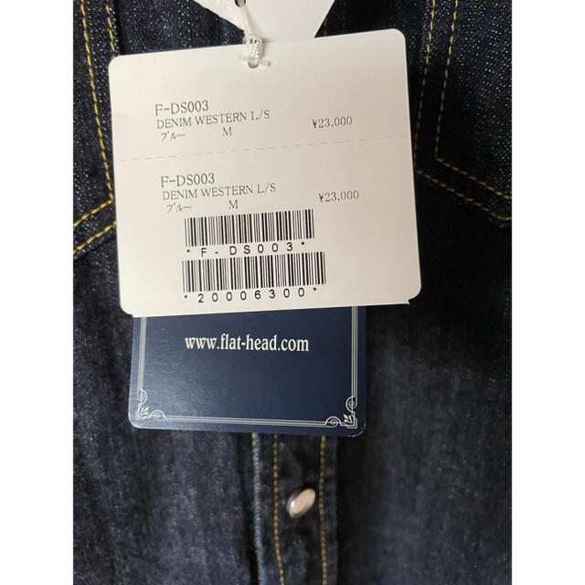 THE デニムウエスタンシャツ サイズ38の通販 by FD's shop｜フラットヘッドならラクマ FLAT HEAD - 美品フラットヘッド セール好評