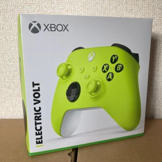 マイクロソフト(Microsoft)の【新品未開封】xbox ワイヤレスコントローラー エレクトリックボルト(その他)