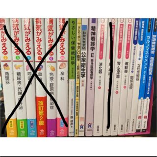 看護学テキスト 全て¥600(健康/医学)