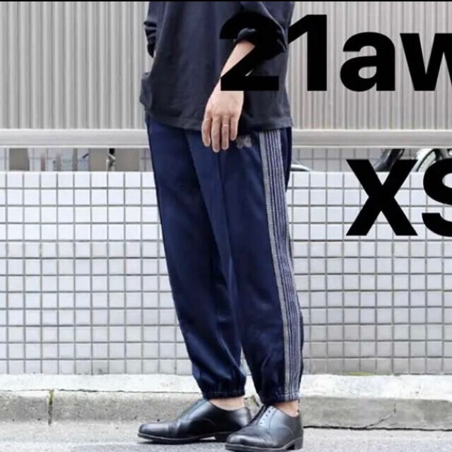 美品  トラックパンツ ジップド XS ネイビー