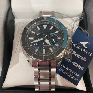 カシオ(CASIO)の値下げ【新品・未使用】CASIO OCEANUS OCW-P2000-1AJF(腕時計(アナログ))