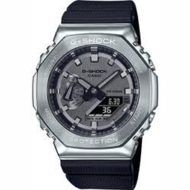 G-SHOCK(ジーショック)のG-SHOCK CASIO GM-2100-1AJF メンズの時計(腕時計(アナログ))の商品写真