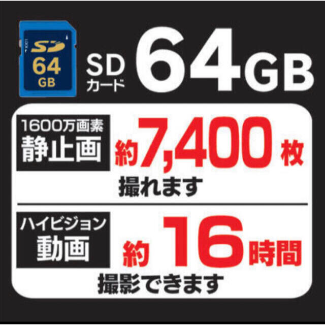 新品★Panasonic SDXCカード RP-SDUC64GJK 64GB