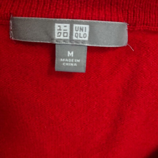 UNIQLO(ユニクロ)のUNIQLOカシミアVネックセーター レディースのトップス(ニット/セーター)の商品写真