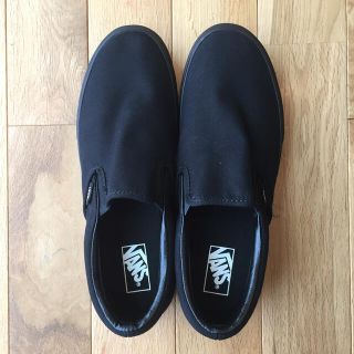 ヴァンズ(VANS)の【あやか様専用】VANS黒スリッポン  ＜28.5cm＞(スリッポン/モカシン)