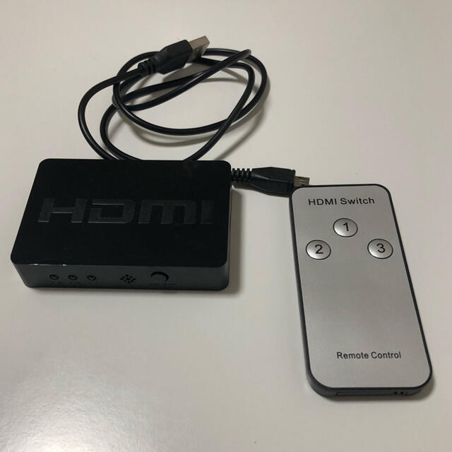 HDMIセレクター (JoBEsen) 3入力1出力 スマホ/家電/カメラのテレビ/映像機器(映像用ケーブル)の商品写真