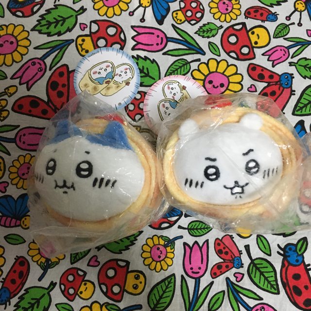 ちまんぼうお出かけクッション ちいかわハチワレトルティーヤの通販 by