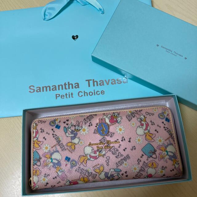 Samantha Thavasa Petit Choice(サマンサタバサプチチョイス)のSamanthaThavasa ディズニー　デイジー　長財布 レディースのファッション小物(財布)の商品写真