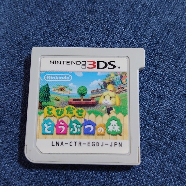 ニンテンドー3DS(ニンテンドー3DS)の【中古】3DS とびだせどうぶつの森 エンタメ/ホビーのゲームソフト/ゲーム機本体(携帯用ゲームソフト)の商品写真