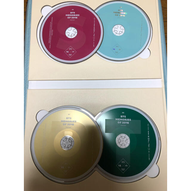 BTS 防弾少年団 MEMORIES OF 2016 DVD