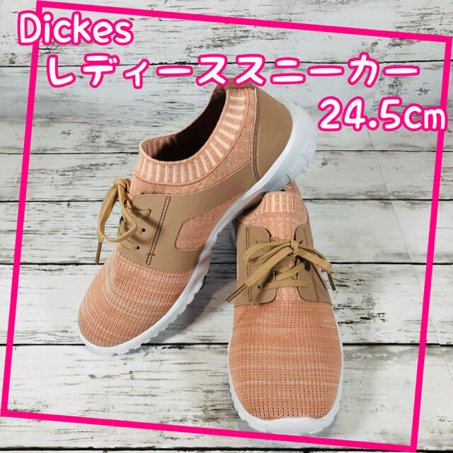 Dickies(ディッキーズ)のディッキーズ レディース スニーカー 軽量約305ｇ サイズ24.5cm レディースの靴/シューズ(スニーカー)の商品写真