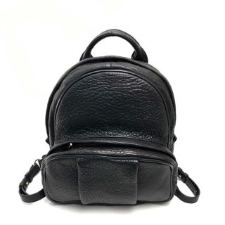 アレキサンダーワン(Alexander Wang)のアレキサンダーワン Alexander Wang ダンボ バックパック 204113 メンズ レディース リュックサック リュックサック レザー ブラック ブラック(リュック/バックパック)