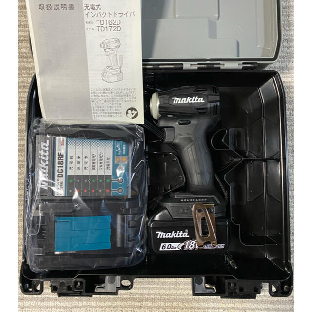 新品　makita　マキタ TD172D本体ケース充電器セット