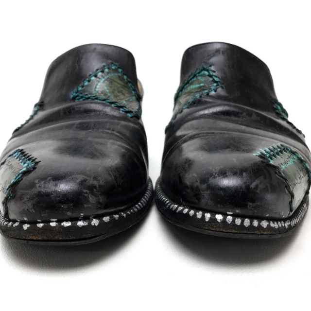 Berluti(ベルルッティ)のベルルッティ Berluti デザイン 革靴 レザーシューズ レザー ブラック メンズの靴/シューズ(その他)の商品写真