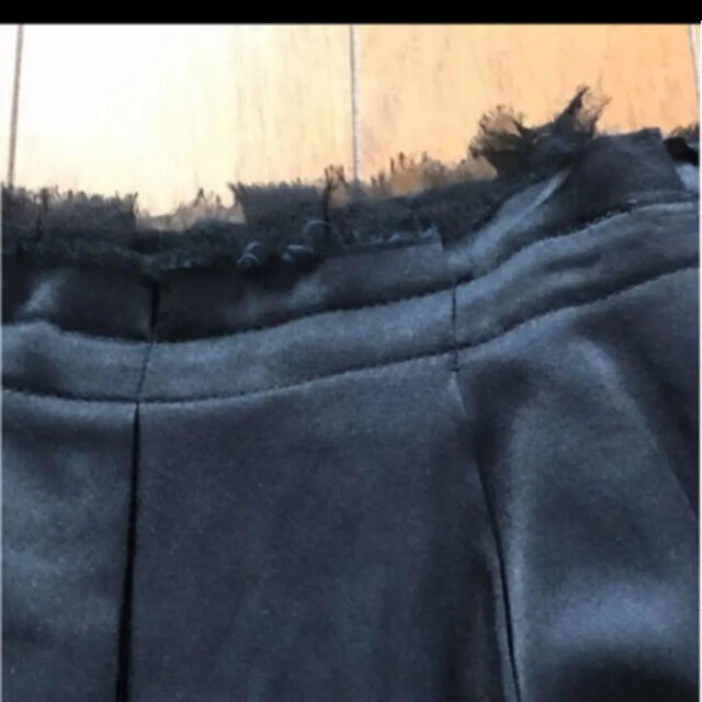 Spick & Span(スピックアンドスパン)の新品　未使用　スピックアンドスパン  ブラック　スカート   レディースのスカート(ひざ丈スカート)の商品写真