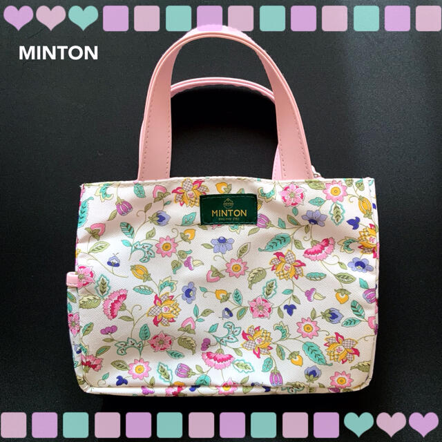 MINTON(ミントン)のまみりん様専用【未使用】《MINTON×JINO 》ボックストートバッグ レディースのファッション小物(ポーチ)の商品写真