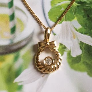 18金ネックレス✨リースダイヤ🌟ご専用 再出品(ネックレス)