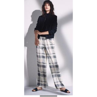 セオリー(theory)のtheory  Fluid Plaid Pull On Pant B  パンツ(カジュアルパンツ)