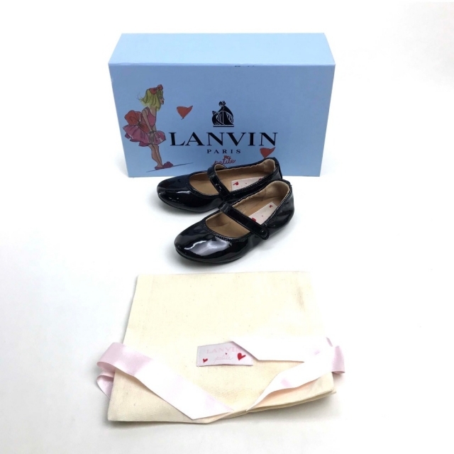 LANVIN(ランバン)のランバン フォーマル 子ども靴 女の子 ガール ストラップ フラットシューズ レディースの靴/シューズ(ハイヒール/パンプス)の商品写真