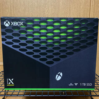 エックスボックス(Xbox)のXbox Series X 純正充電バッテリー付き(家庭用ゲーム機本体)