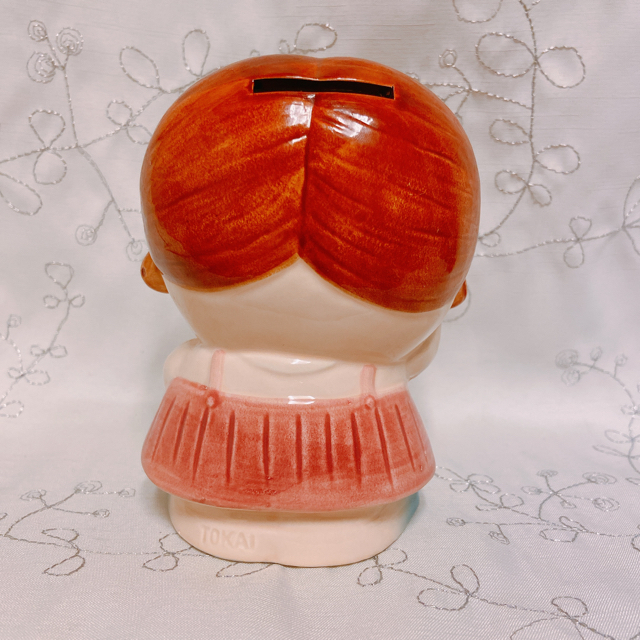 レア✨TOKAI 貯金箱 陶器 昭和 レトロの通販 by Barbie's shop レア✨TOKAI 貯金箱 陶器 昭和 レトロの通販 by Barbie's shop