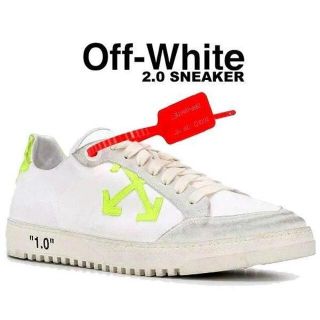 オフホワイト(OFF-WHITE)のOFF-WHITE オフホワイト 2.0 SNEAKER スニーカー 41(スニーカー)