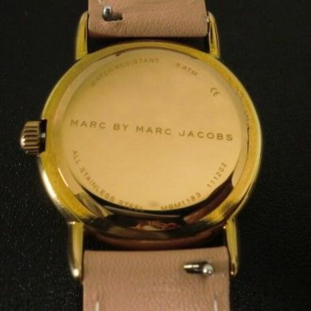 MARC BY MARC JACOBS(マークバイマークジェイコブス)の【稼働品】マークバイマークジェイコブス　レディース腕時計 レディースのファッション小物(腕時計)の商品写真