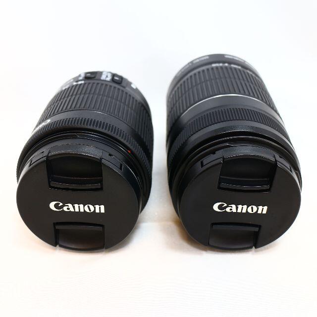 Canon(キヤノン)のCANON EOS Kiss X7 ダブルズームキット スマホ/家電/カメラのカメラ(デジタル一眼)の商品写真