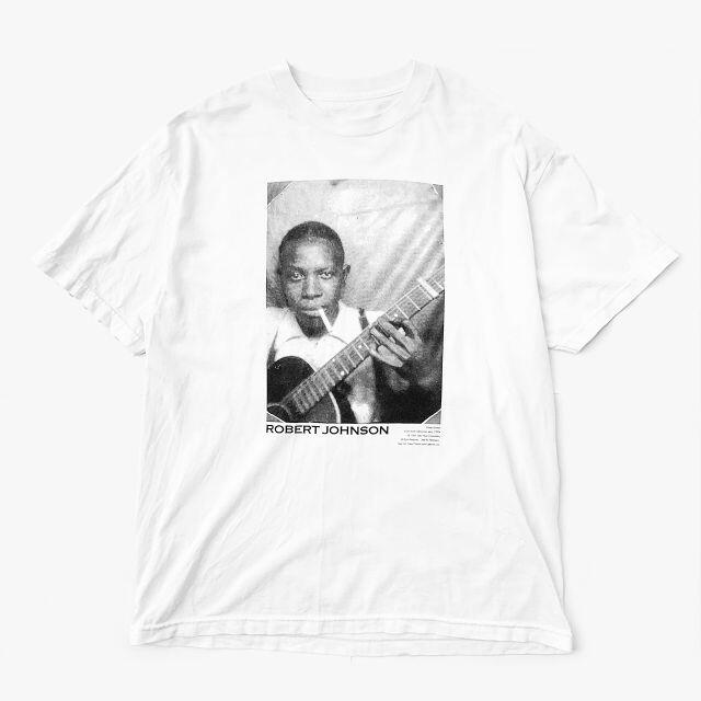 野村訓市着用｜90sヴィンテージRobert Johnson Tシャツ