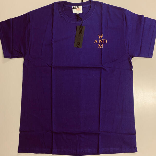 Ron Herman(ロンハーマン)のWind and sea / Madness Tee purple L メンズのトップス(Tシャツ/カットソー(半袖/袖なし))の商品写真