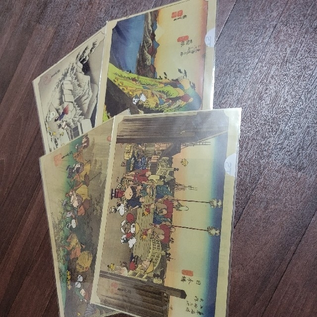 スヌーピー 歌川広重 クリアファイル エンタメ/ホビーのアニメグッズ(クリアファイル)の商品写真