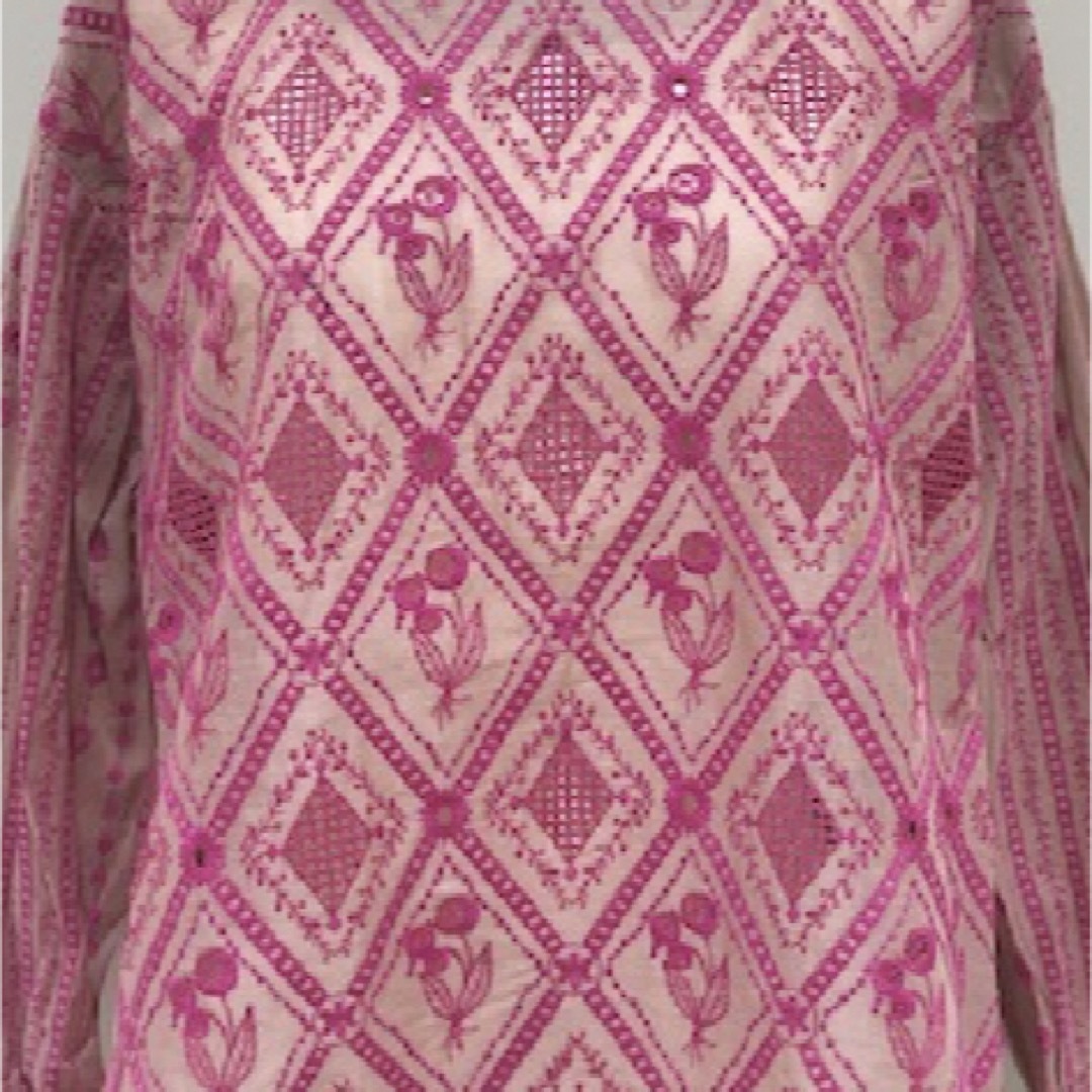 mina perhonen(ミナペルホネン)のアンティパスト　総刺繍　スカート レディースのスカート(ロングスカート)の商品写真