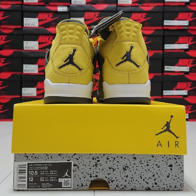 シューズが購入できます 黒タグ 28.5㎝ JORDAN4 ジョーダン4 ライトニング メンズ | gehc.in