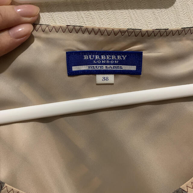 BURBERRY BLUE LABEL(バーバリーブルーレーベル)のバーバリー ワンピース ノバチェック レディースのワンピース(ひざ丈ワンピース)の商品写真