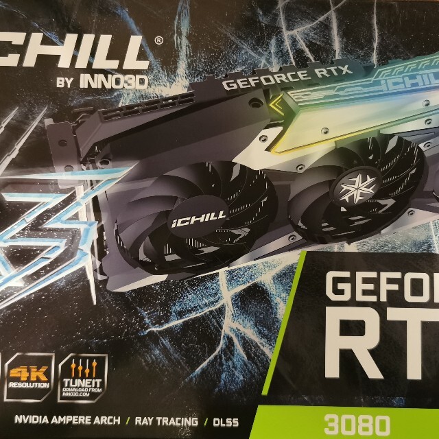 【NEW限定品】 INNO3D X3 iCHILL RTX3080 GeForce PCパーツ