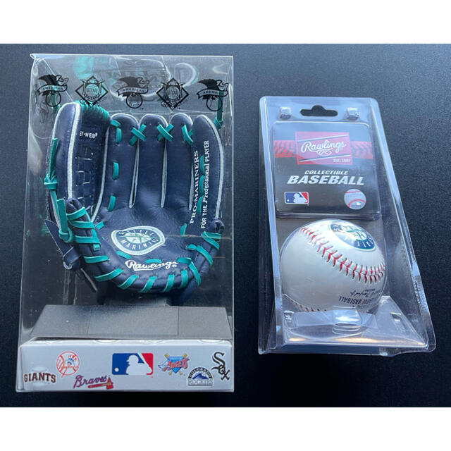 MLB シアトル マリナーズ イチロー グローブ ボール 未使用品 MLB シアトル マリナーズ イチロー グローブ ボール 未使用品