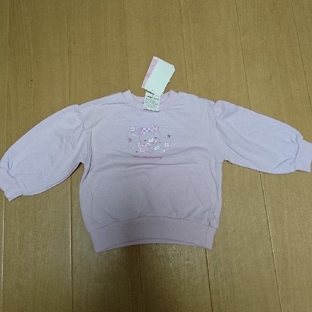 サンリオ(サンリオ)のミュークル トレーナー キッズ/ベビー/マタニティのキッズ服女の子用(90cm~)(Tシャツ/カットソー)の商品写真