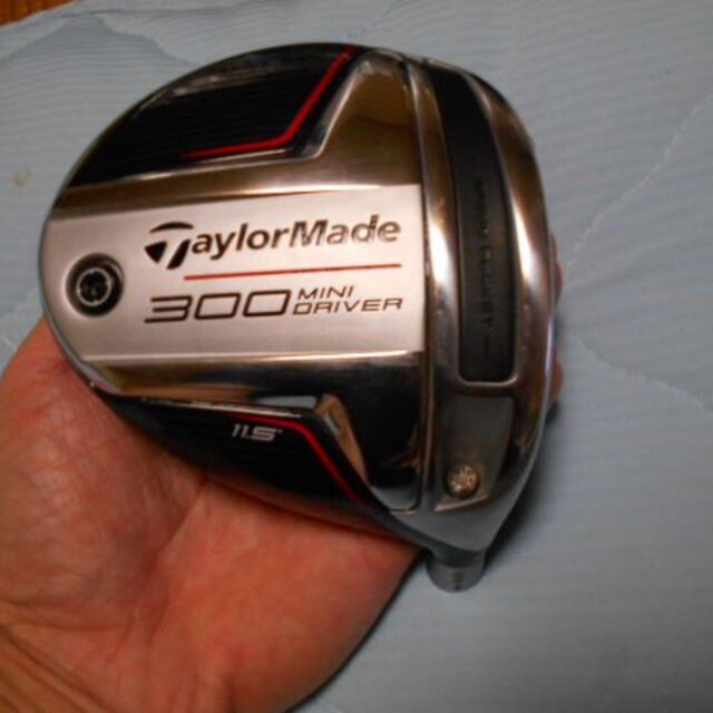 TaylorMade(テーラーメイド)の美品　テーラーメイド 300ミニドライバー 11.5度 日本仕様 　ヘッドのみ スポーツ/アウトドアのゴルフ(クラブ)の商品写真